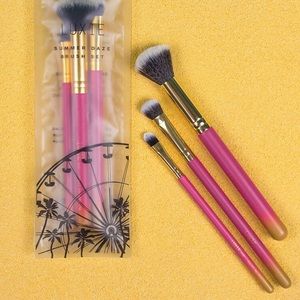 🆕Luxie Summer Daze 3 piece brush set NWT